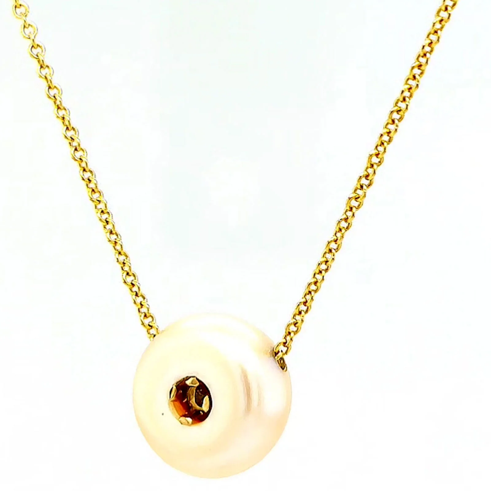 14ct Yellow Gold & Diamond Set Pendant - Image 45