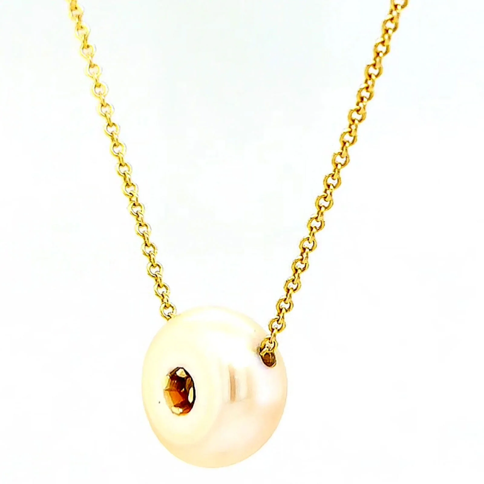 14ct Yellow Gold & Diamond Set Pendant - Image 49