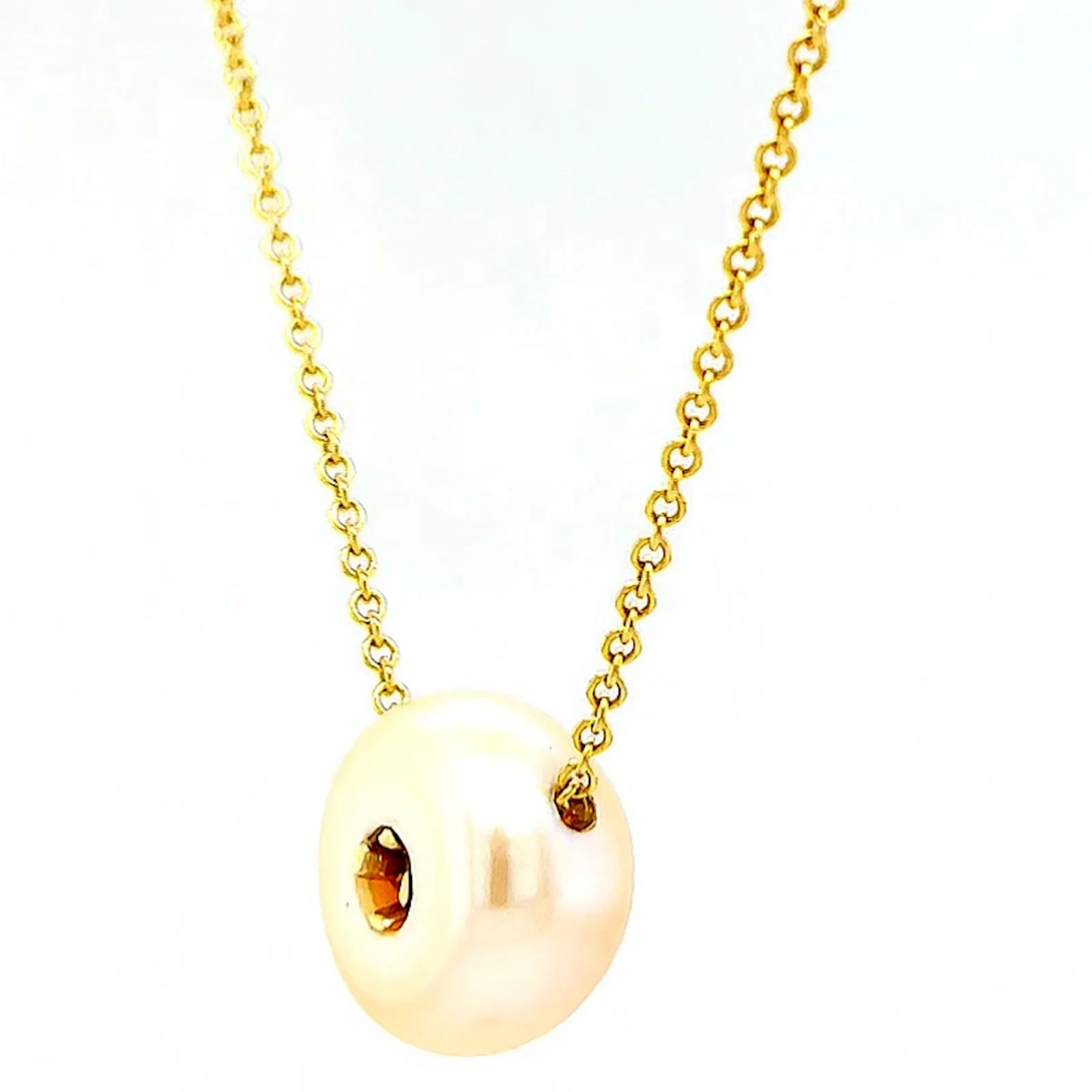 14ct Yellow Gold & Diamond Set Pendant - Image 51