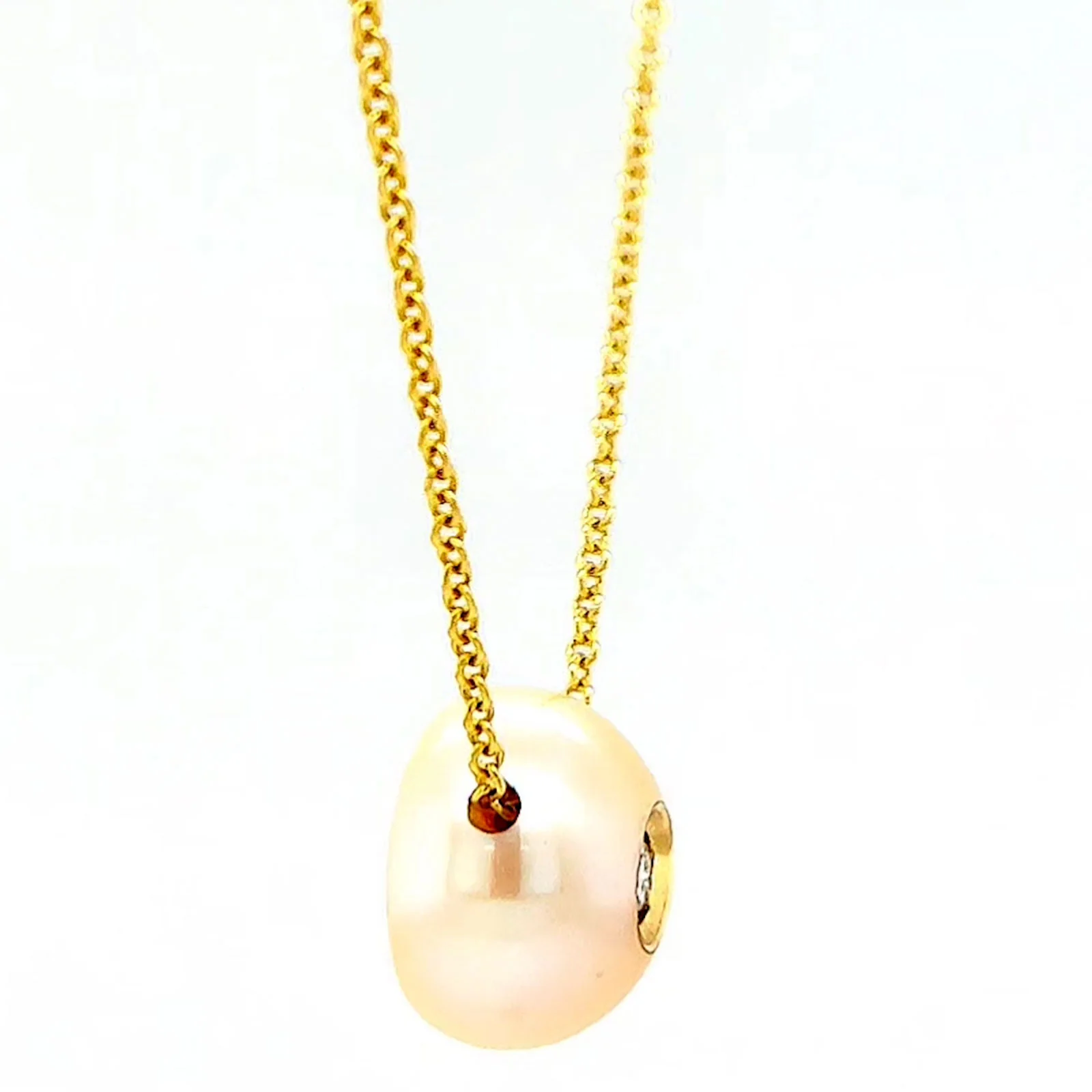 14ct Yellow Gold & Diamond Set Pendant - Image 61