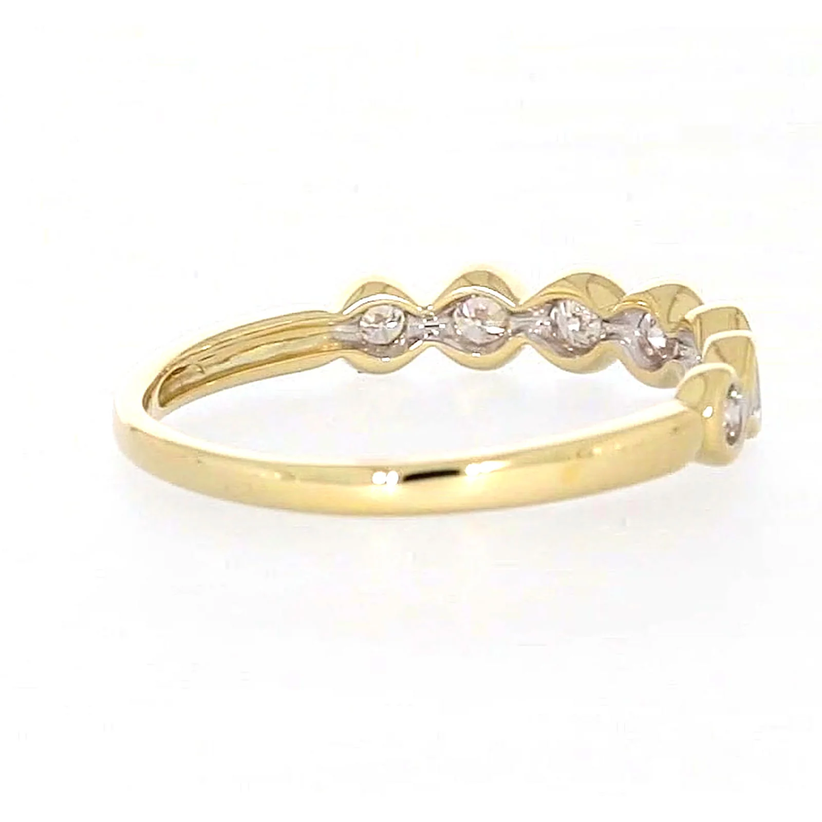 9ct Yellow Gold Round Brilliant Cut with 1/4 CARAT tw of Diamonds Ring - Image 47