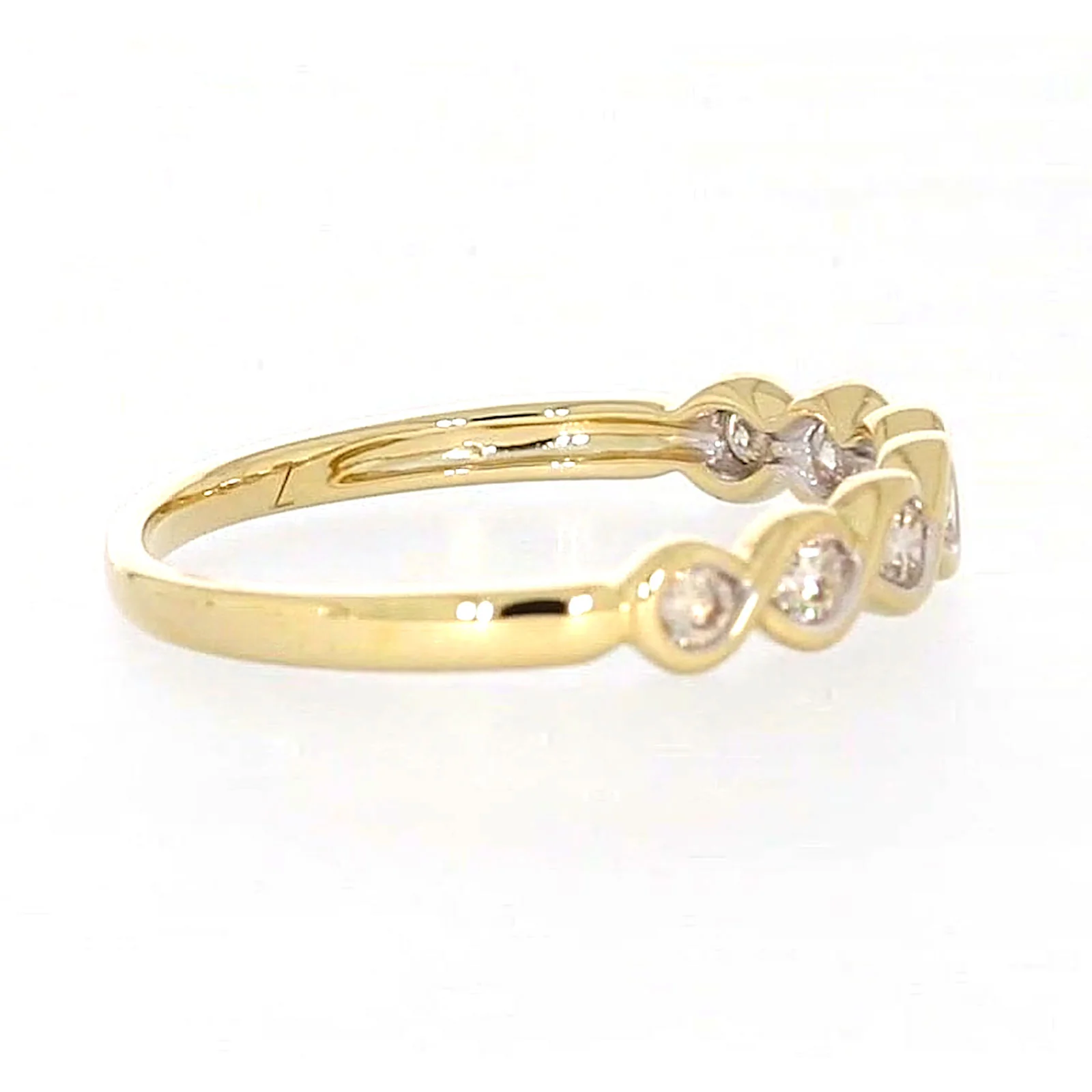 9ct Yellow Gold Round Brilliant Cut with 1/4 CARAT tw of Diamonds Ring - Image 56