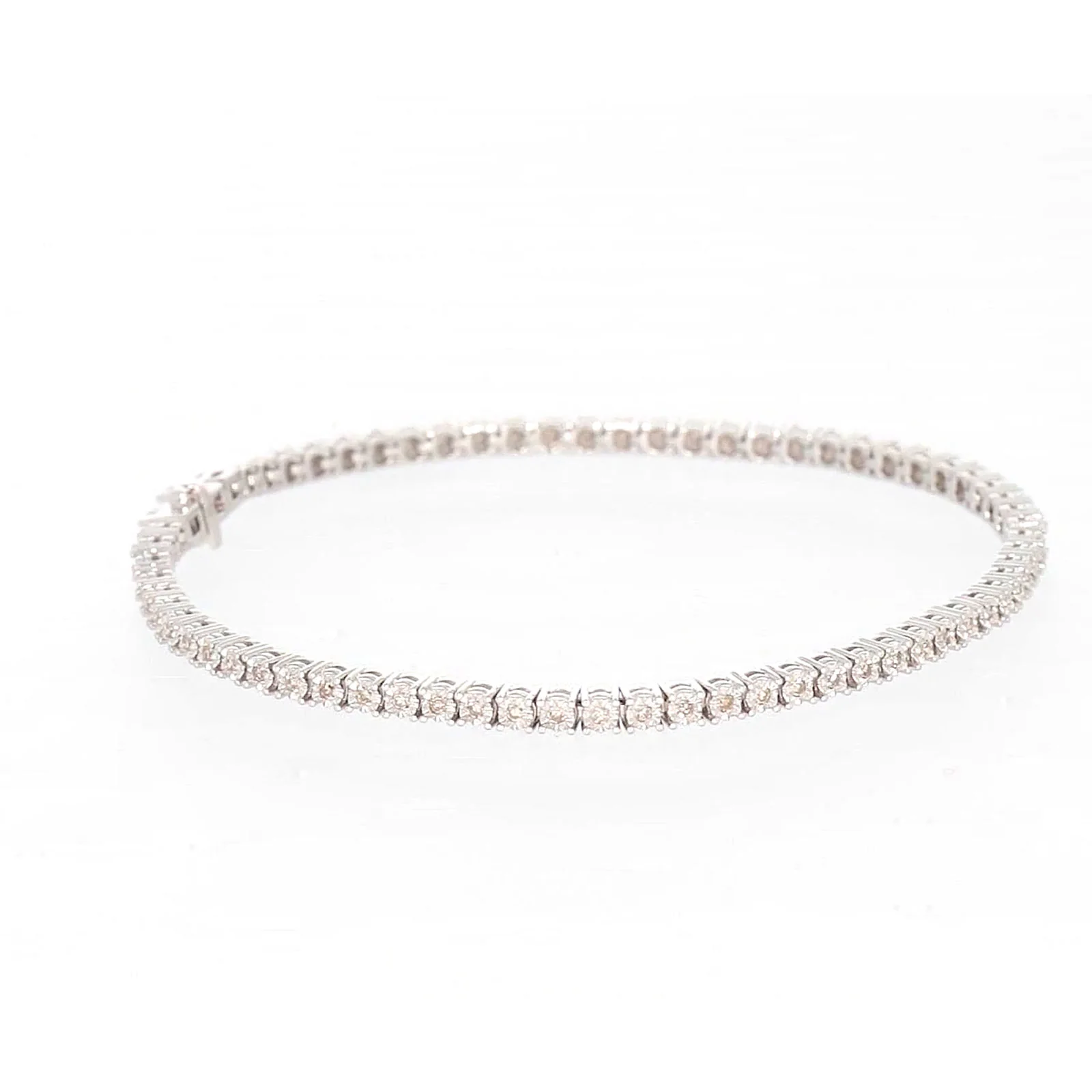 Sterling Silver 1/2 carat tw of Diamonds Tennis Bracelet - Image 58