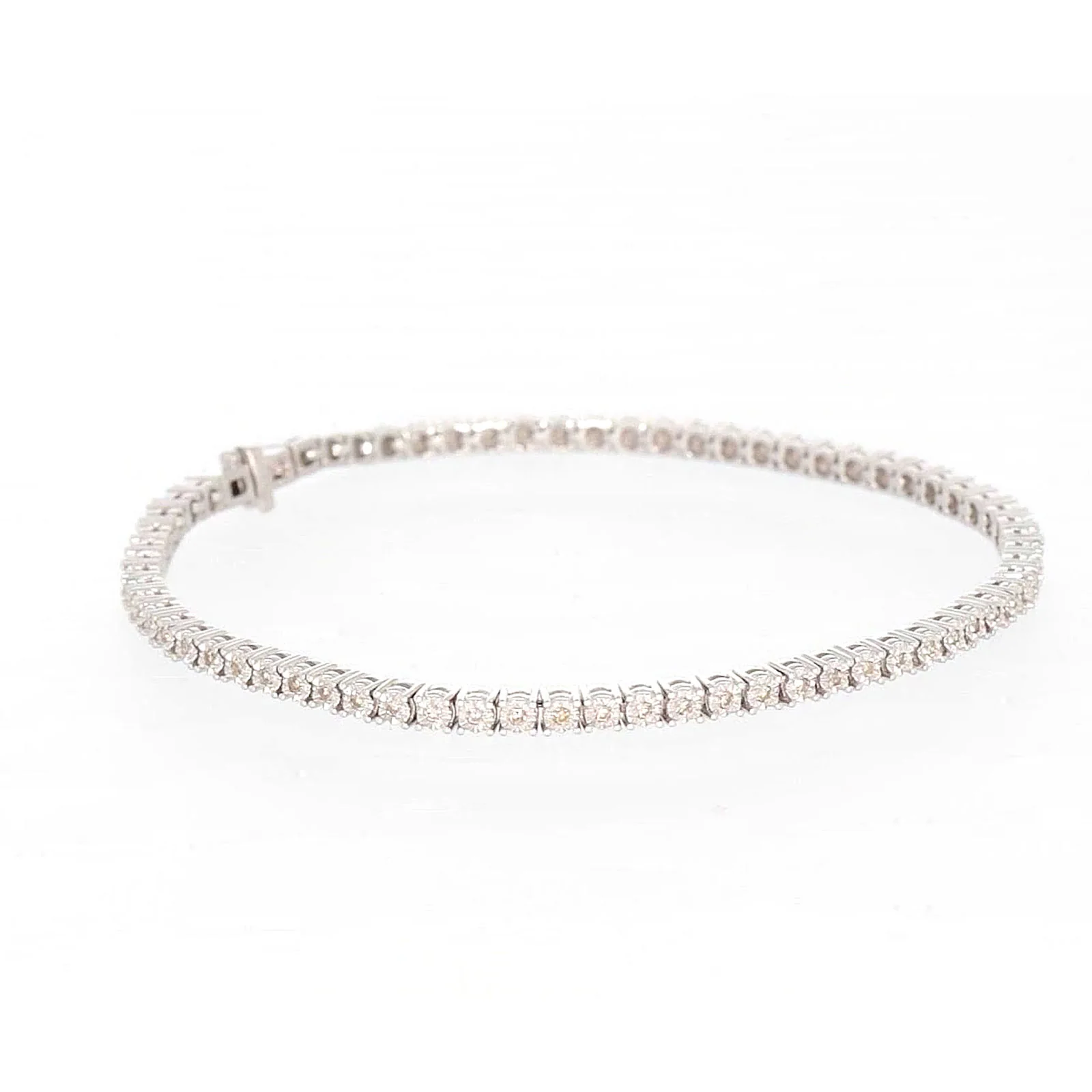 Sterling Silver 1/2 carat tw of Diamonds Tennis Bracelet - Image 62
