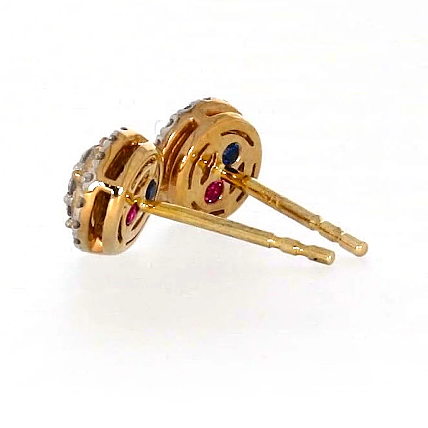 London 9ct Yellow Gold Round Brilliant Cut with 0.30 CARAT tw of Diamonds Stud Earrings - Image 27