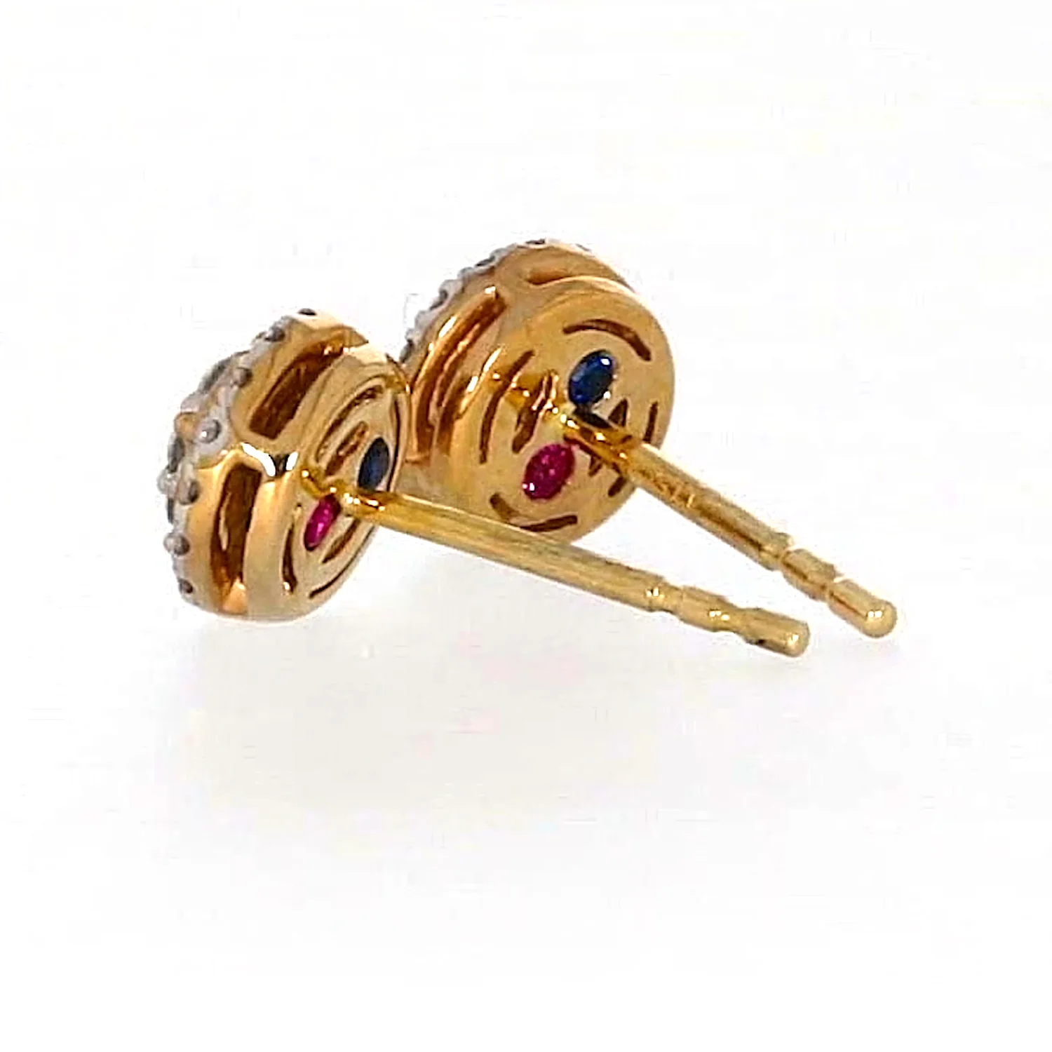 London 9ct Yellow Gold Round Brilliant Cut with 0.30 CARAT tw of Diamonds Stud Earrings - Image 28