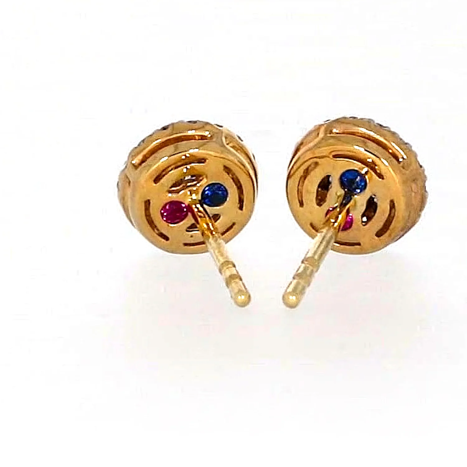 London 9ct Yellow Gold Round Brilliant Cut with 0.30 CARAT tw of Diamonds Stud Earrings - Image 39
