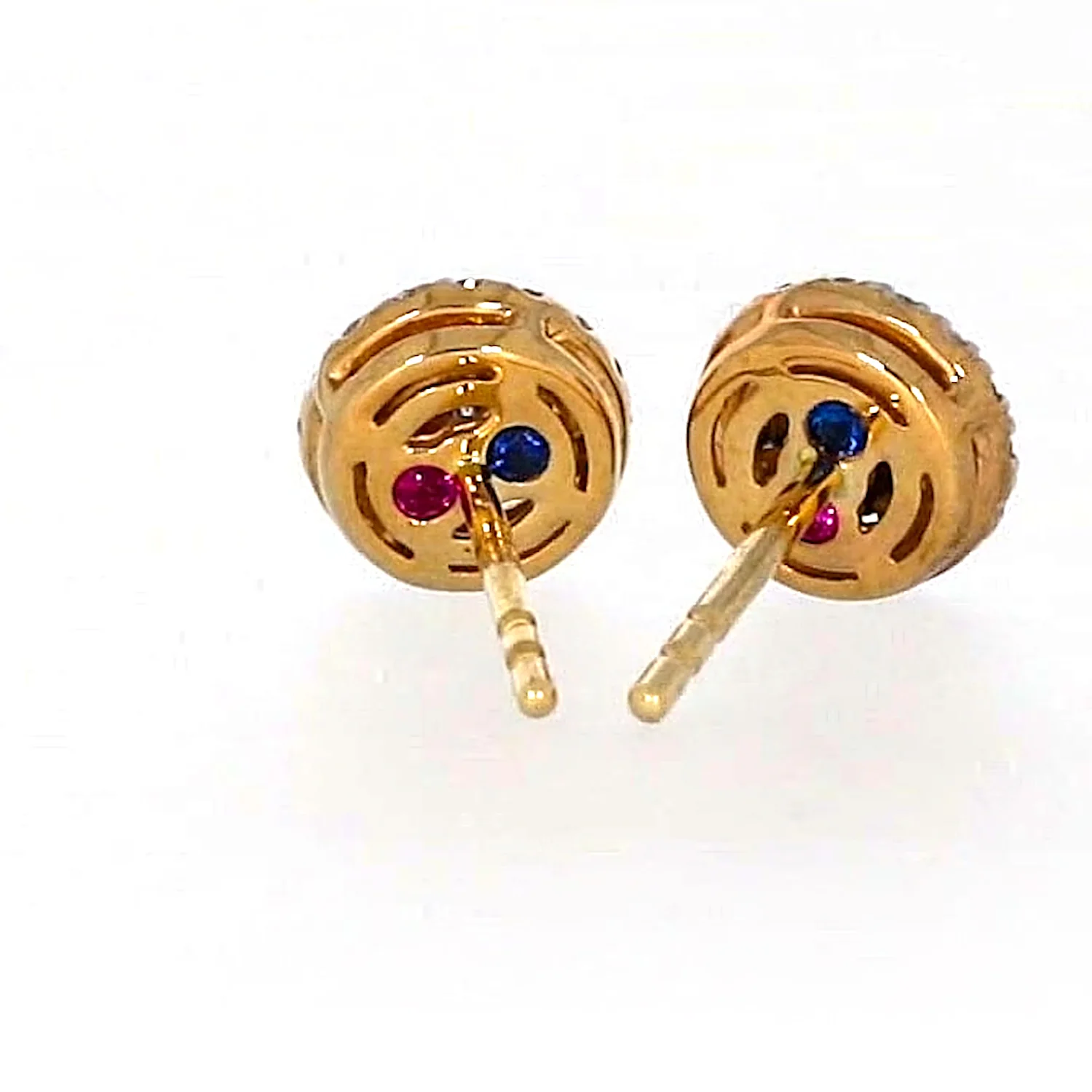 London 9ct Yellow Gold Round Brilliant Cut with 0.30 CARAT tw of Diamonds Stud Earrings - Image 40