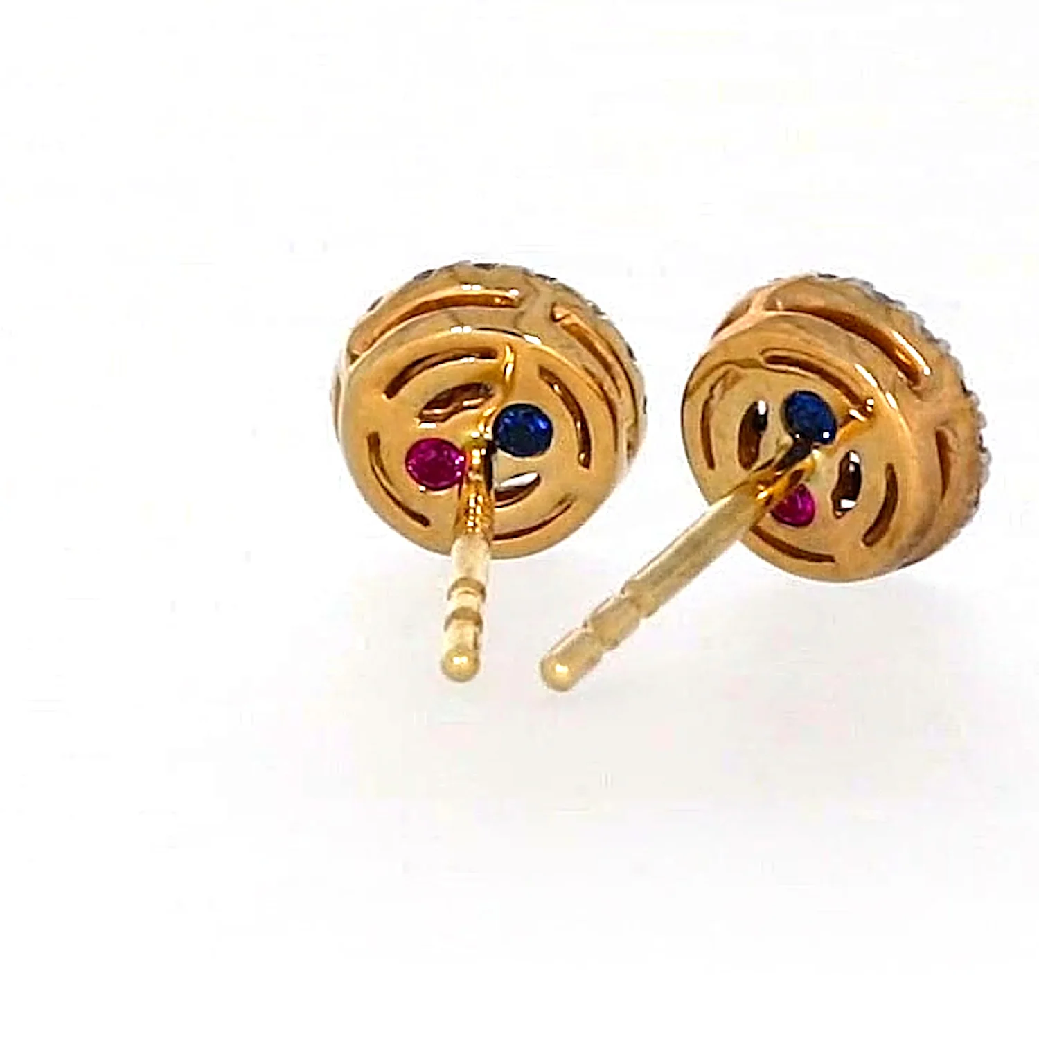 London 9ct Yellow Gold Round Brilliant Cut with 0.30 CARAT tw of Diamonds Stud Earrings - Image 42