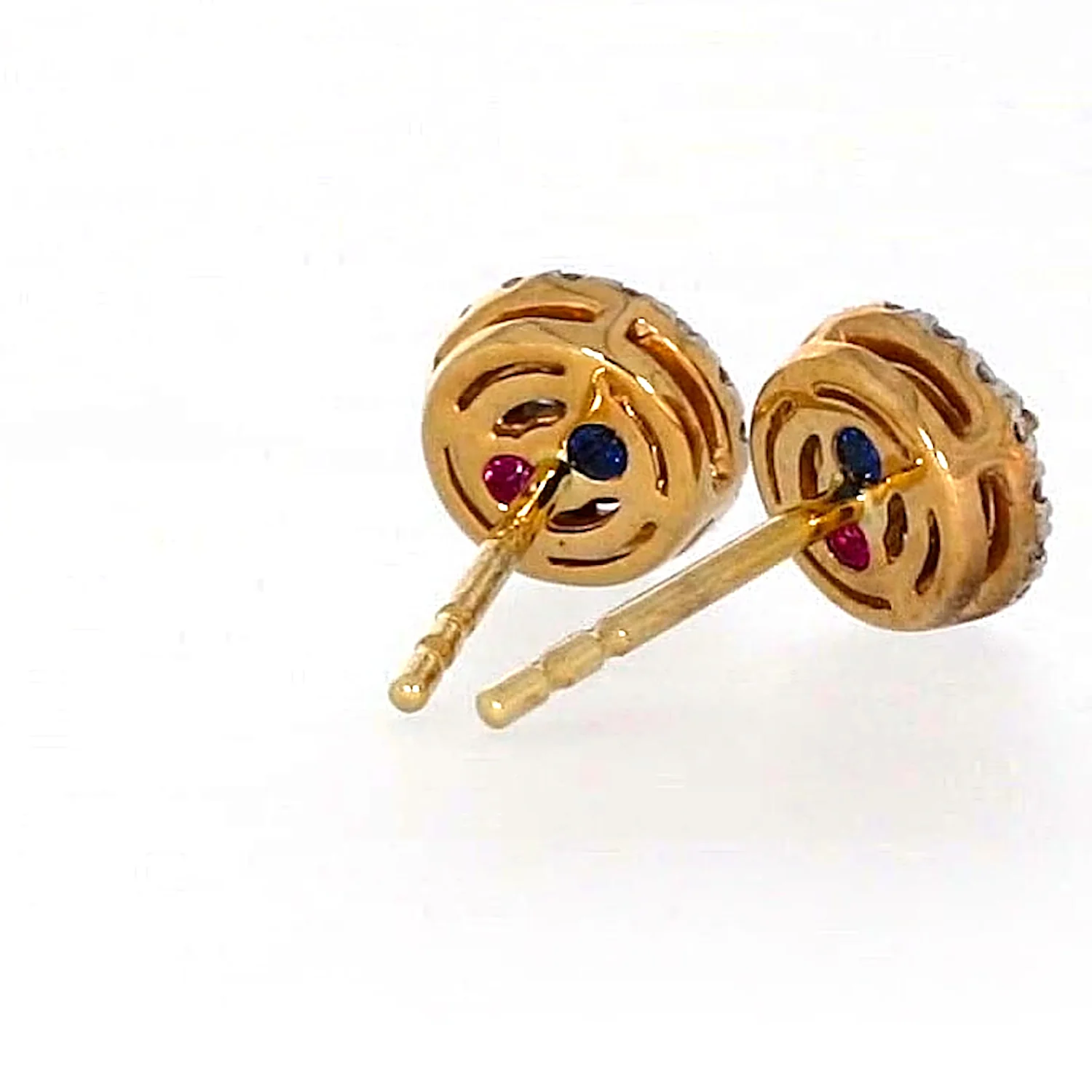 London 9ct Yellow Gold Round Brilliant Cut with 0.30 CARAT tw of Diamonds Stud Earrings - Image 45
