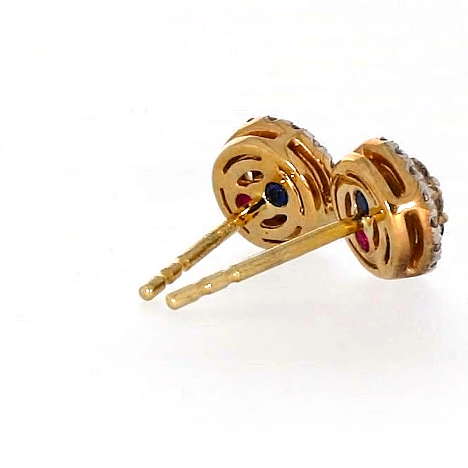 London 9ct Yellow Gold Round Brilliant Cut with 0.30 CARAT tw of Diamonds Stud Earrings - Image 48