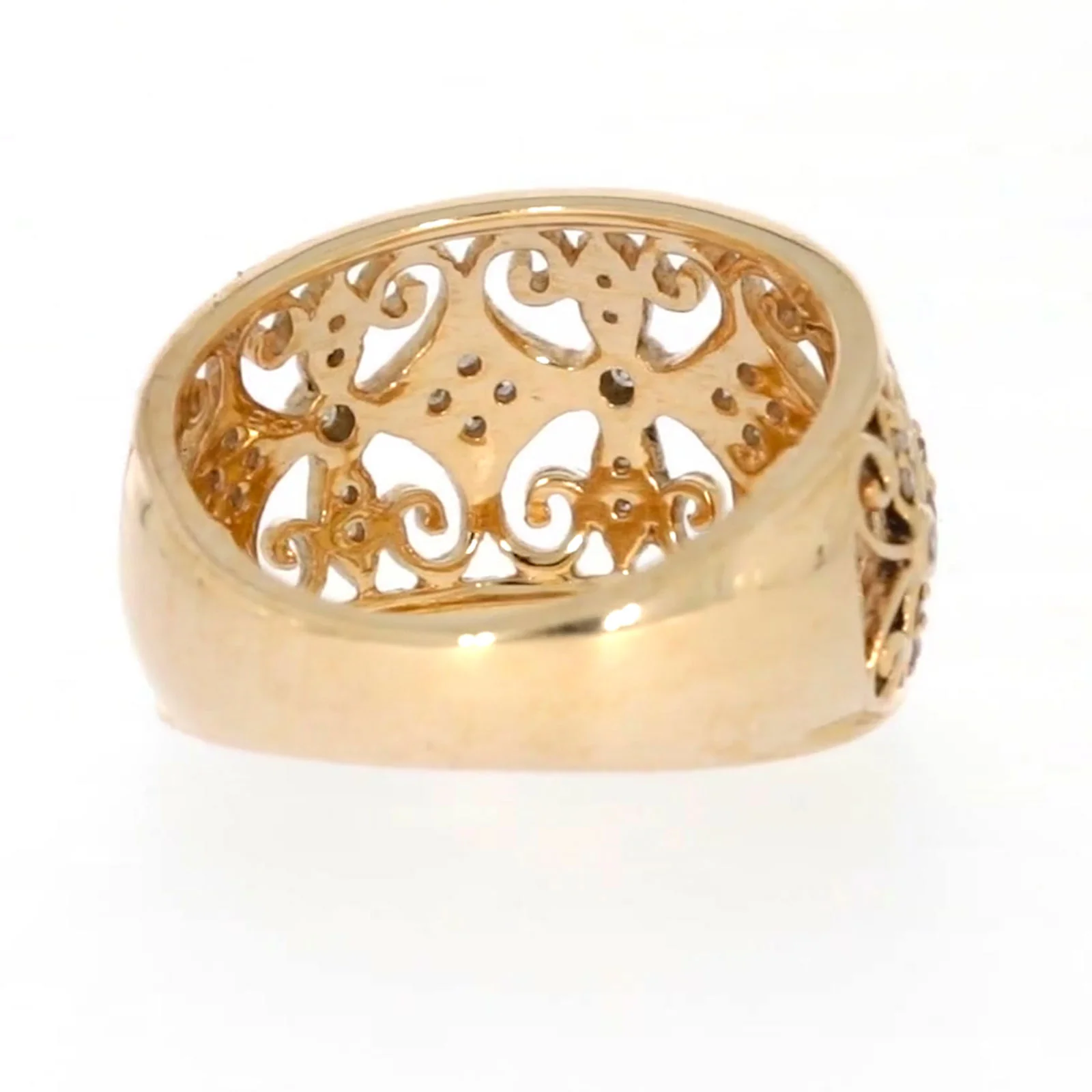 9ct Yellow Gold Round Brilliant Cut with 1/4 CARAT tw of Diamonds Ring - Image 42