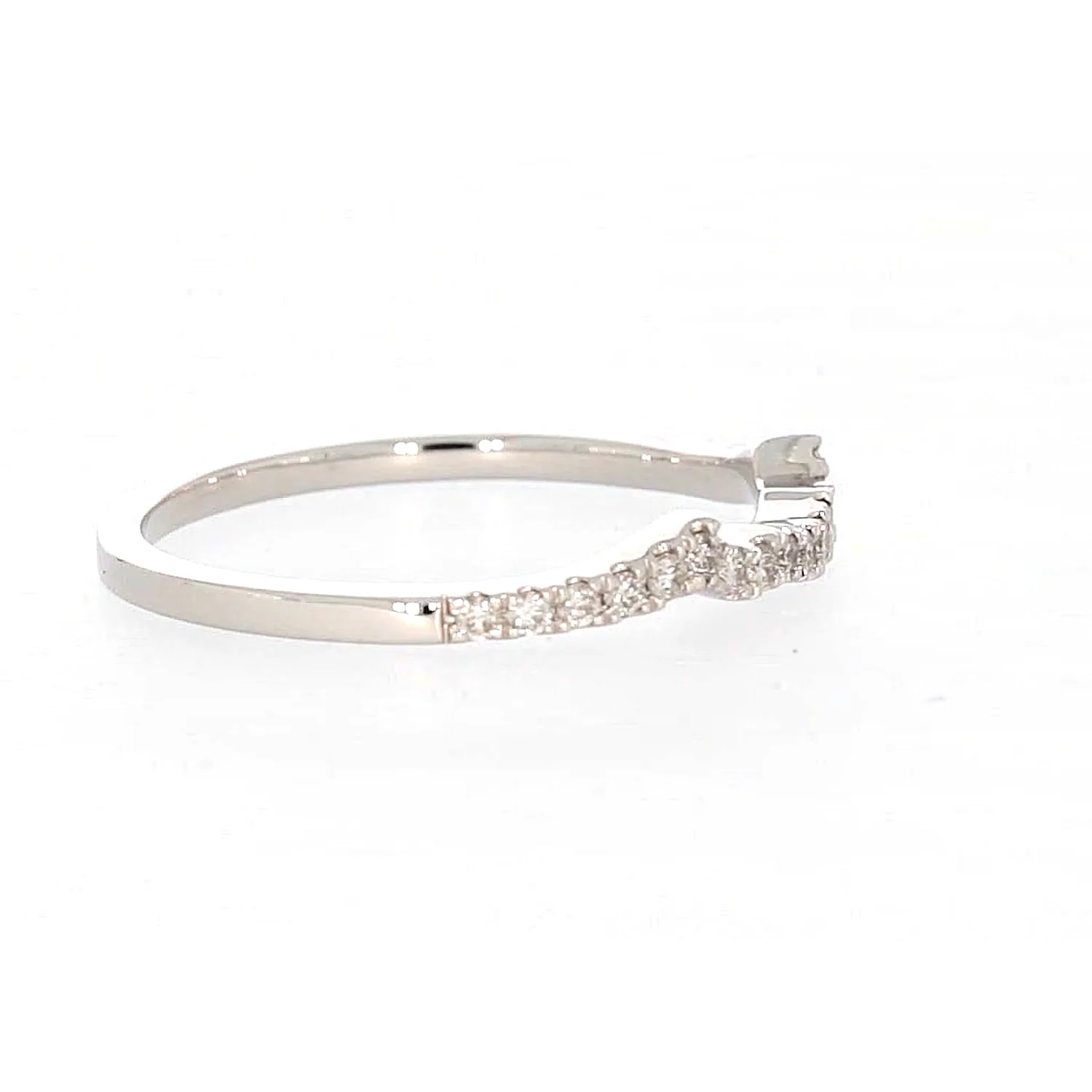 Paris 14ct White Gold Round Brilliant Cut with 0.20 CARAT tw of Diamonds Ring - Image 62