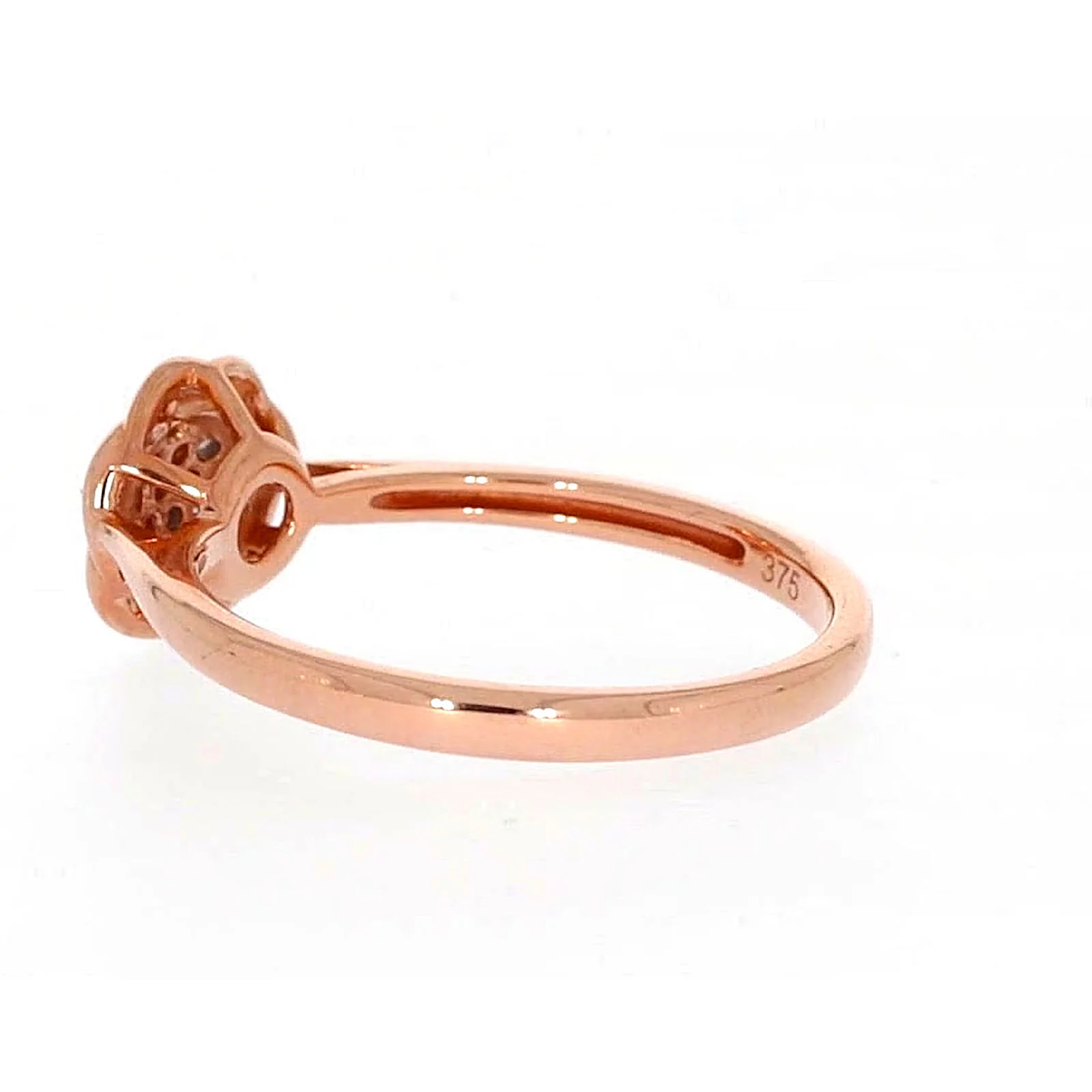 9ct Rose Gold & Diamond Set Ring - Image 27