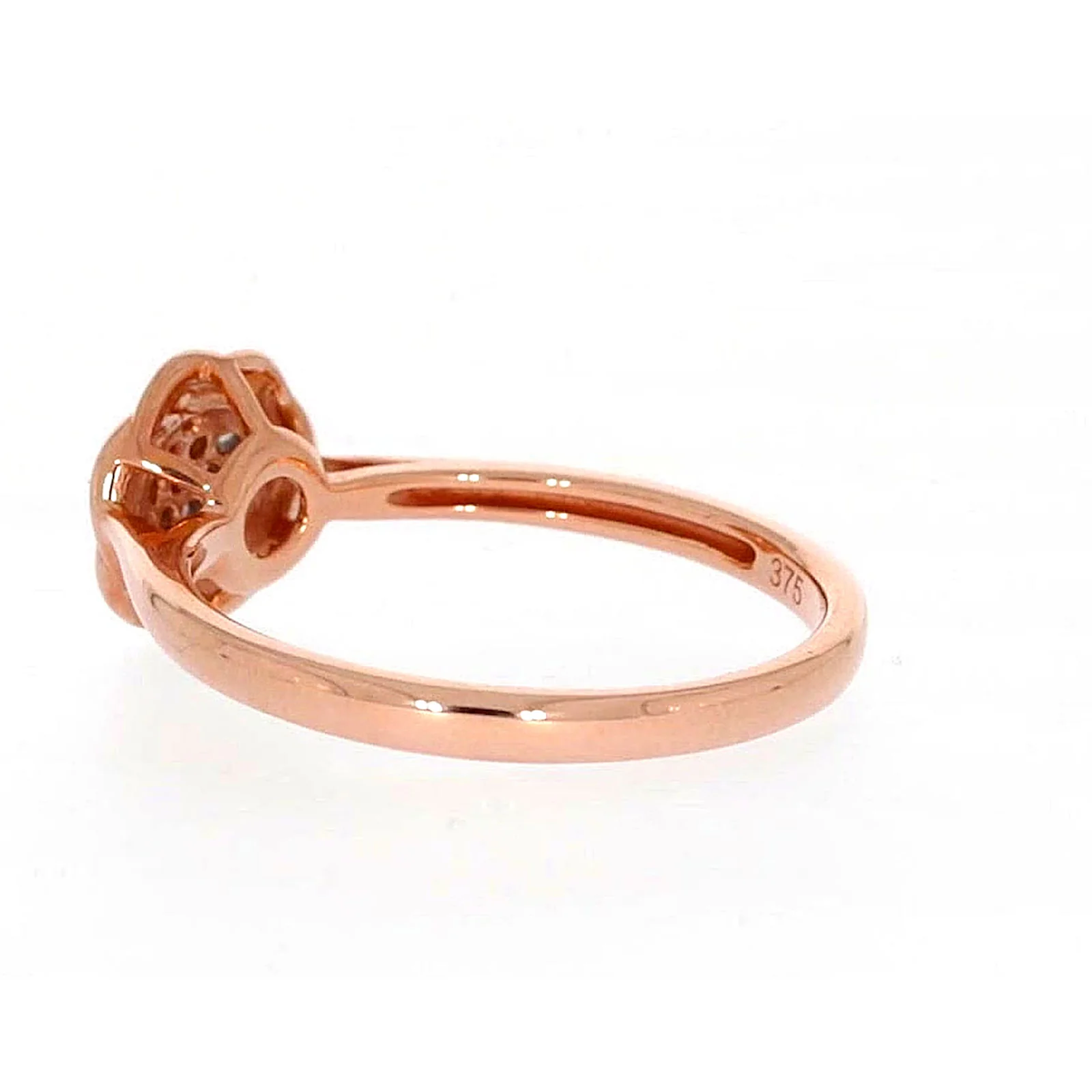 9ct Rose Gold & Diamond Set Ring - Image 28