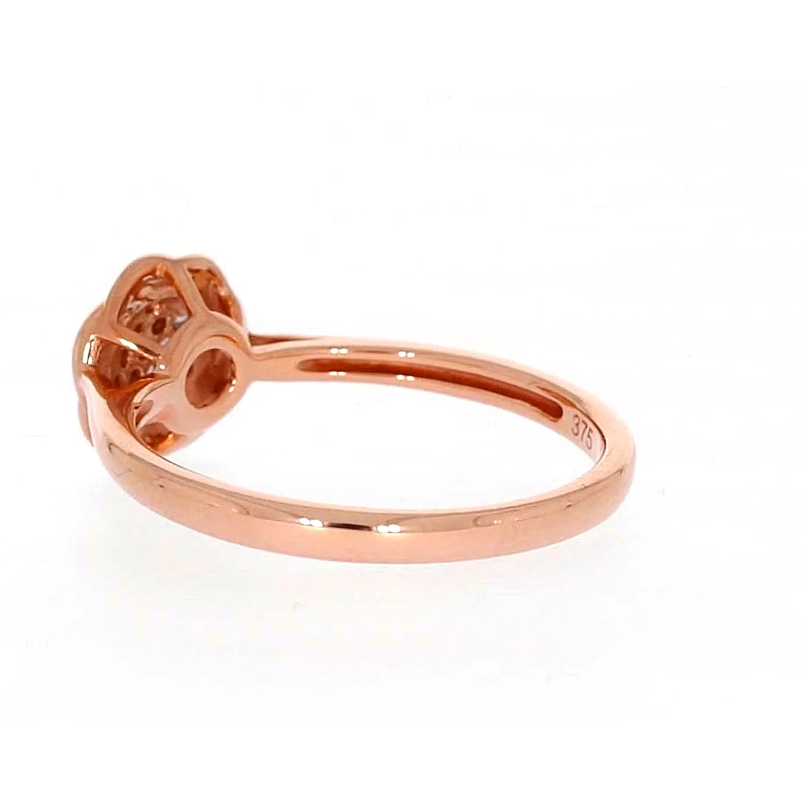 9ct Rose Gold & Diamond Set Ring - Image 29