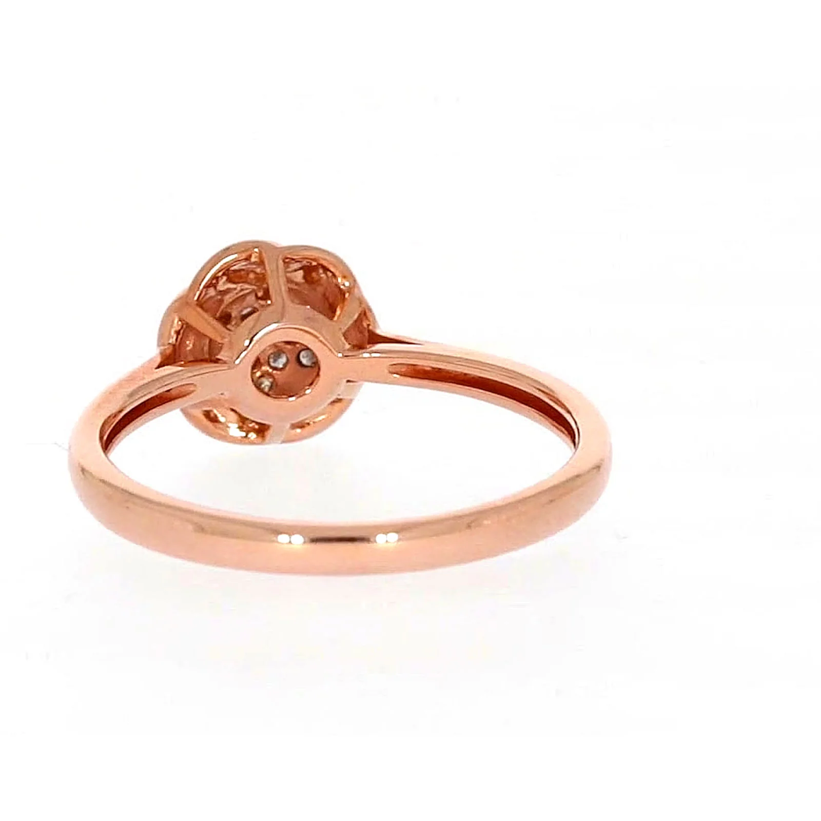 9ct Rose Gold & Diamond Set Ring - Image 35