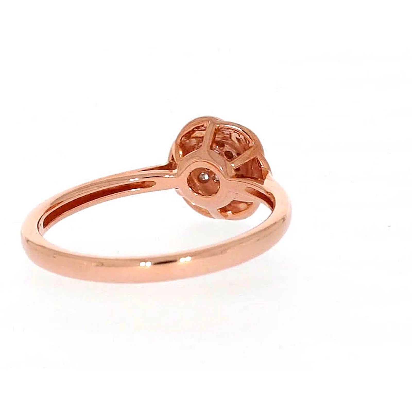 9ct Rose Gold & Diamond Set Ring - Image 43