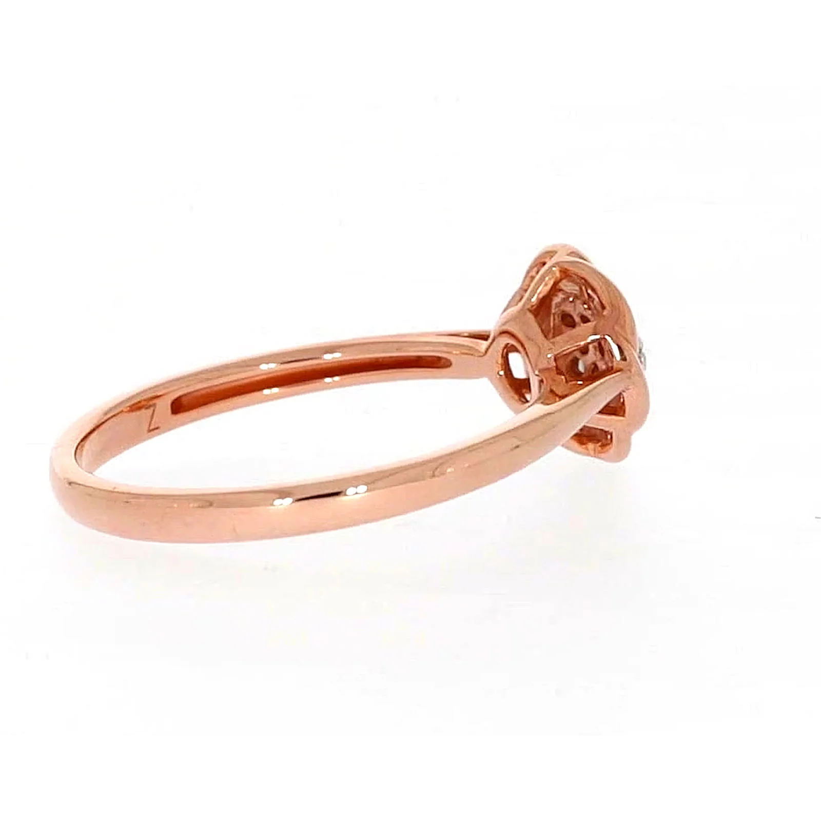 9ct Rose Gold & Diamond Set Ring - Image 51