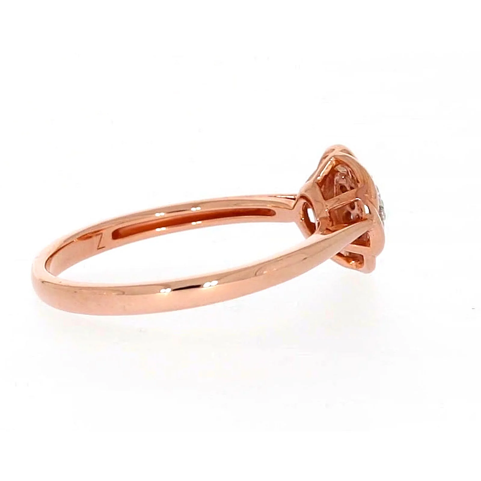 9ct Rose Gold & Diamond Set Ring - Image 52
