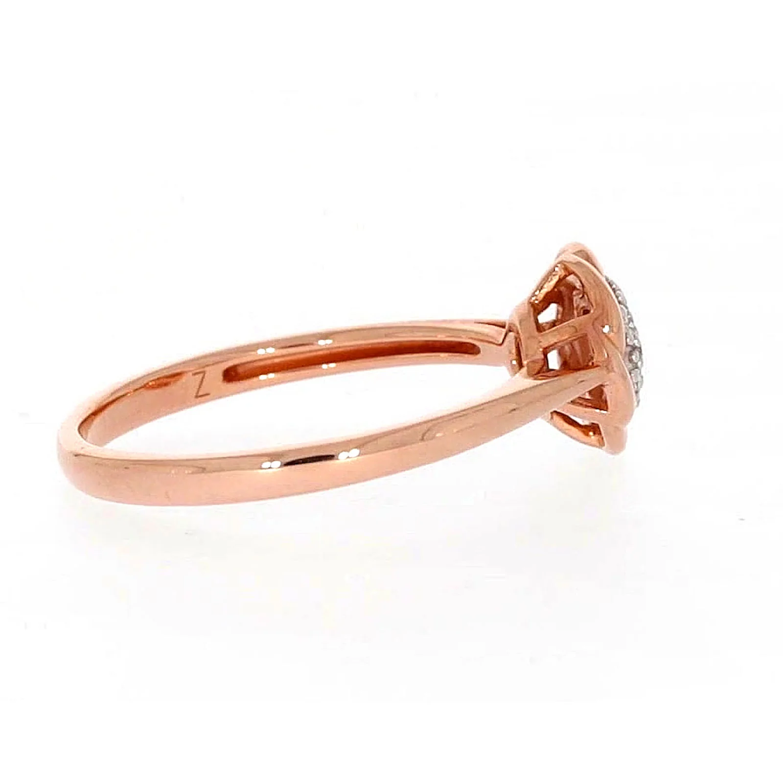 9ct Rose Gold & Diamond Set Ring - Image 54