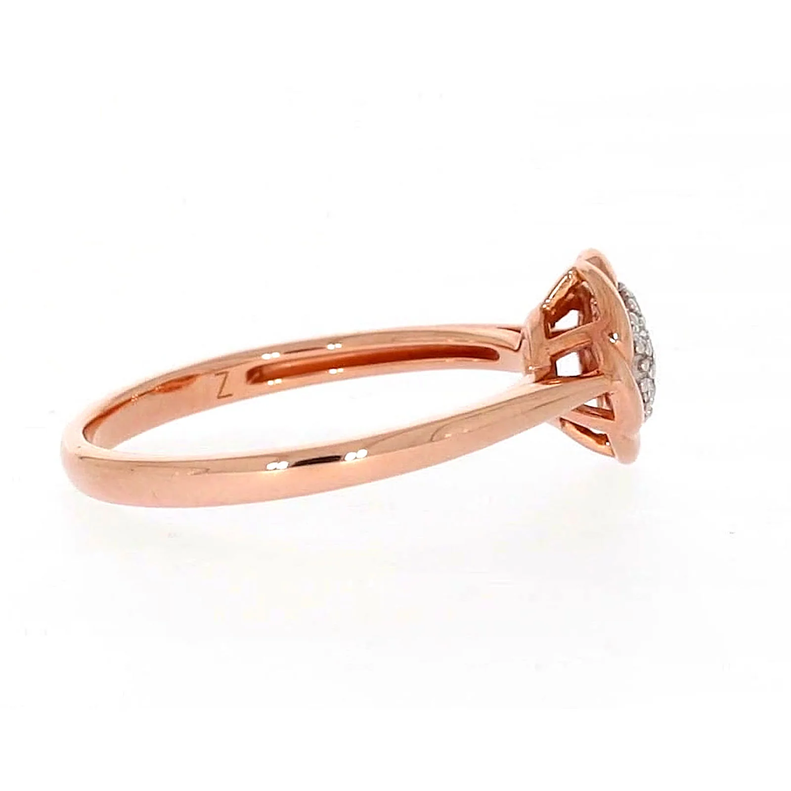 9ct Rose Gold & Diamond Set Ring - Image 55