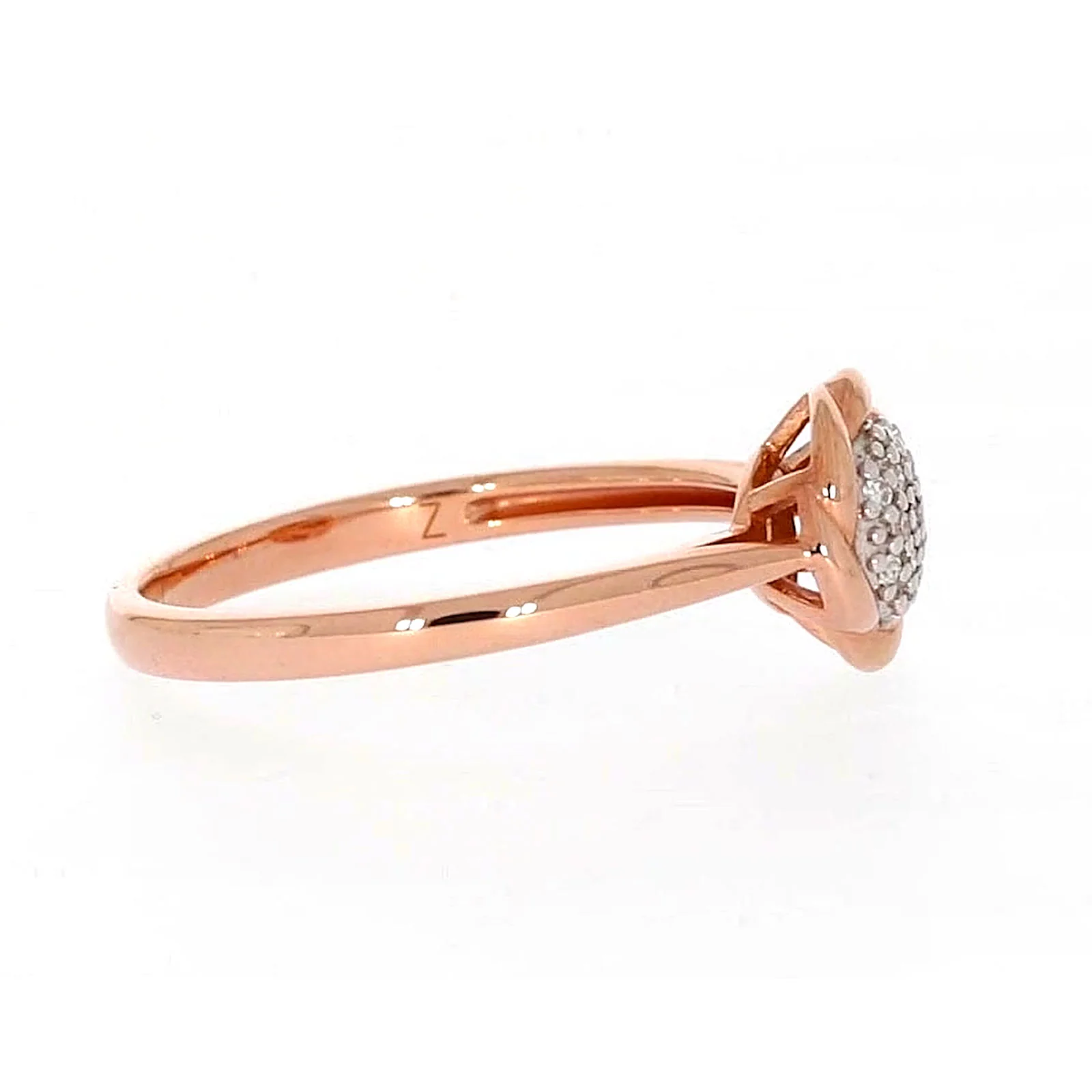 9ct Rose Gold & Diamond Set Ring - Image 59