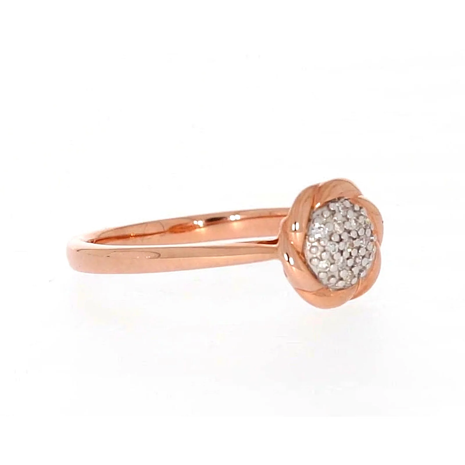9ct Rose Gold & Diamond Set Ring - Image 67
