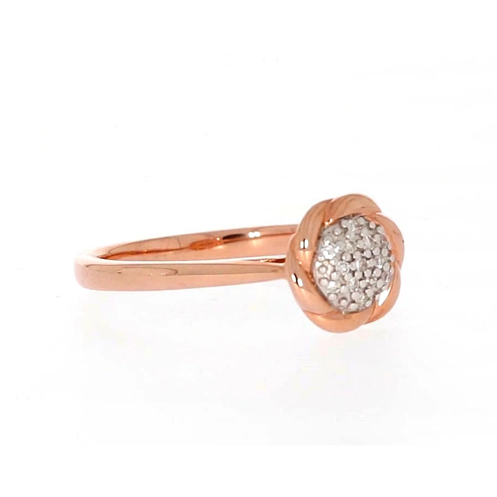 9ct Rose Gold & Diamond Set Ring - Image 68