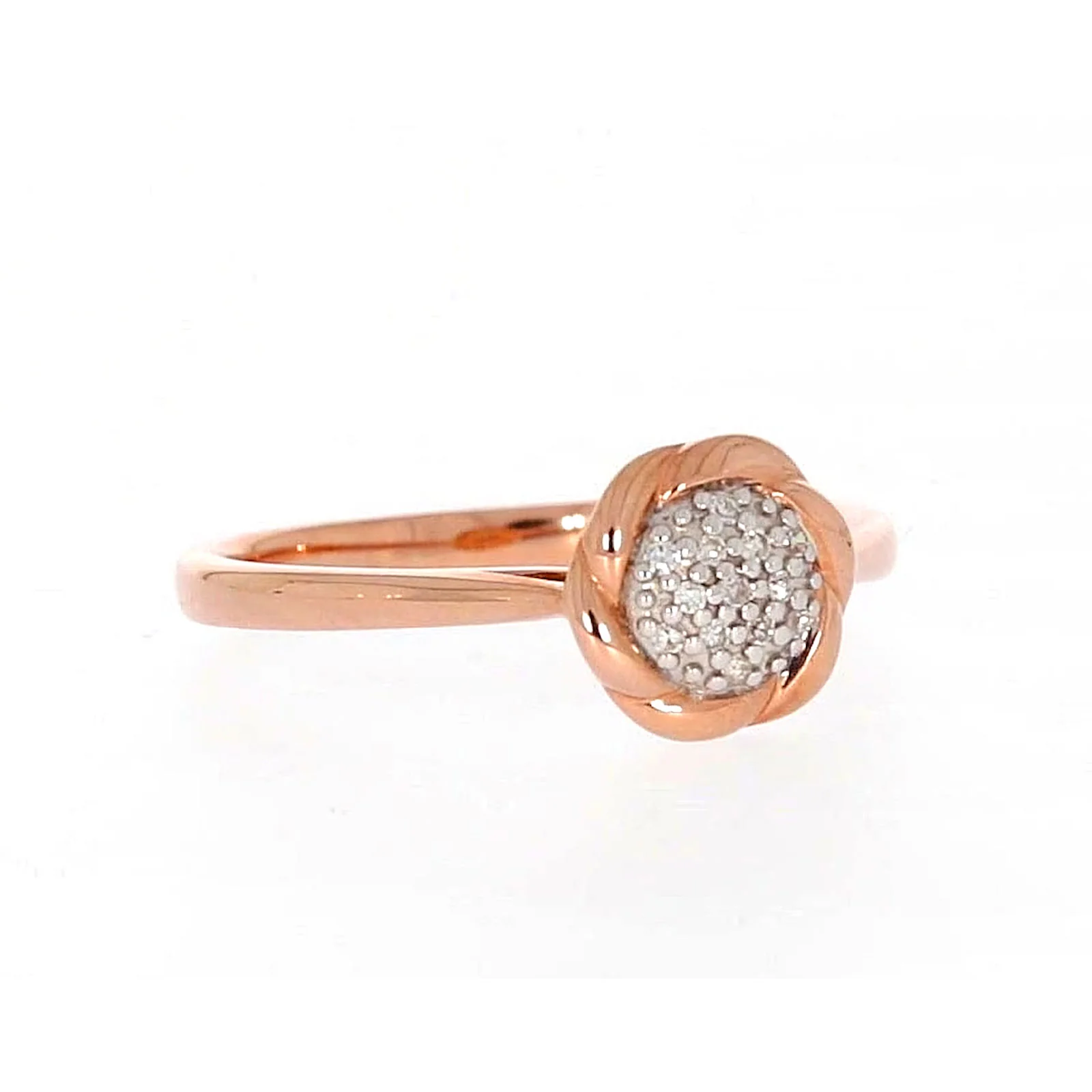 9ct Rose Gold & Diamond Set Ring - Image 70
