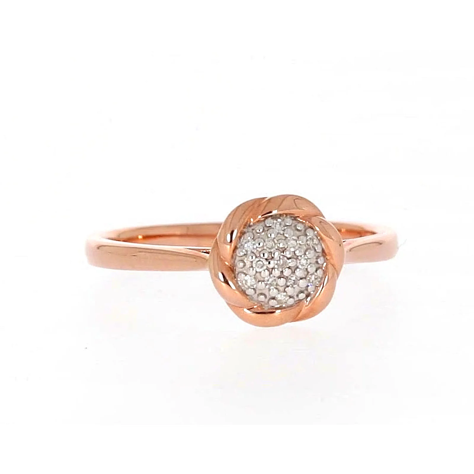 9ct Rose Gold & Diamond Set Ring - Image 73