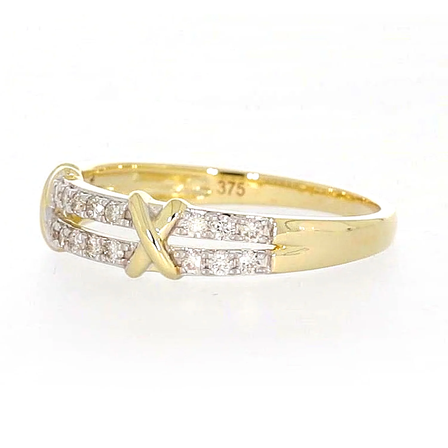 9ct Yellow Gold Round Brilliant Cut with 1/4 CARAT tw of Diamonds Ring - Image 13