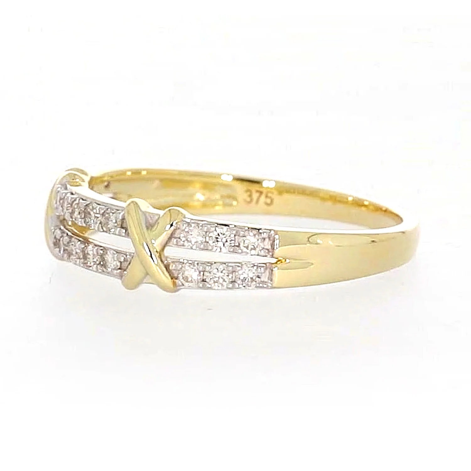 9ct Yellow Gold Round Brilliant Cut with 1/4 CARAT tw of Diamonds Ring - Image 14