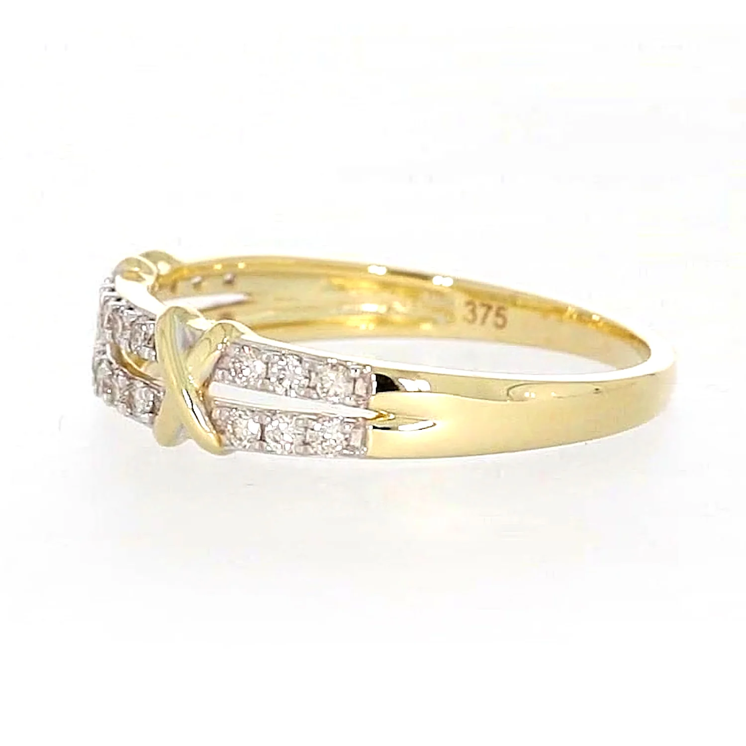 9ct Yellow Gold Round Brilliant Cut with 1/4 CARAT tw of Diamonds Ring - Image 17