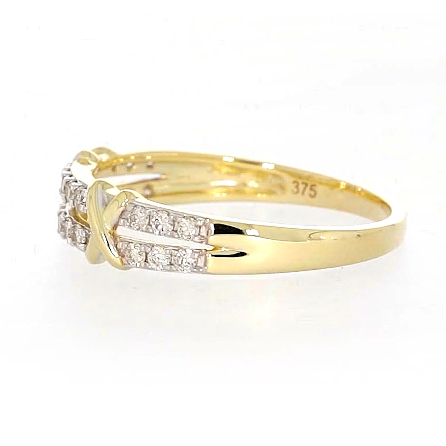 9ct Yellow Gold Round Brilliant Cut with 1/4 CARAT tw of Diamonds Ring - Image 18