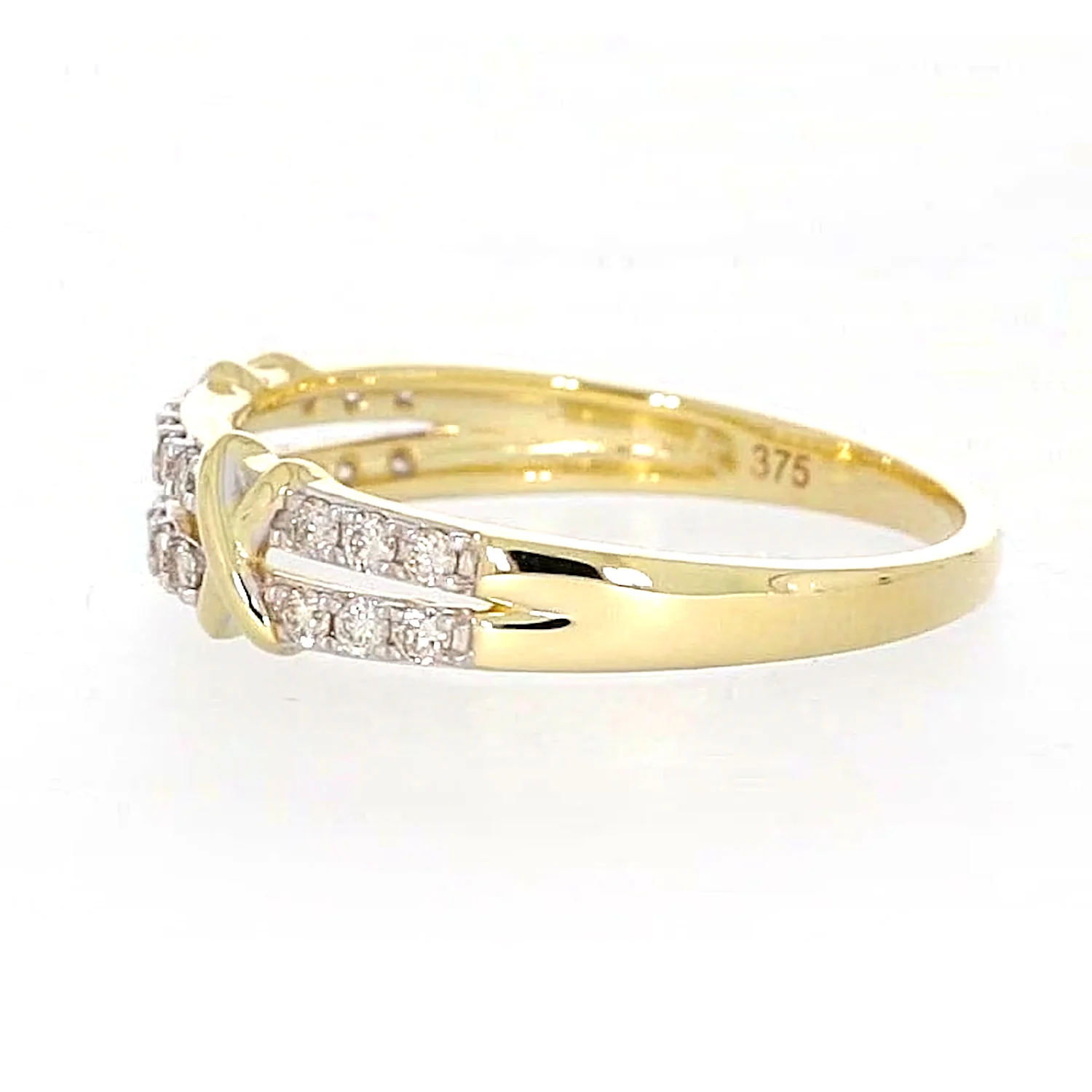 9ct Yellow Gold Round Brilliant Cut with 1/4 CARAT tw of Diamonds Ring - Image 19