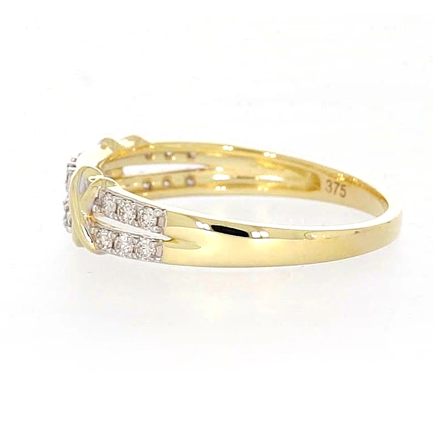 9ct Yellow Gold Round Brilliant Cut with 1/4 CARAT tw of Diamonds Ring - Image 21