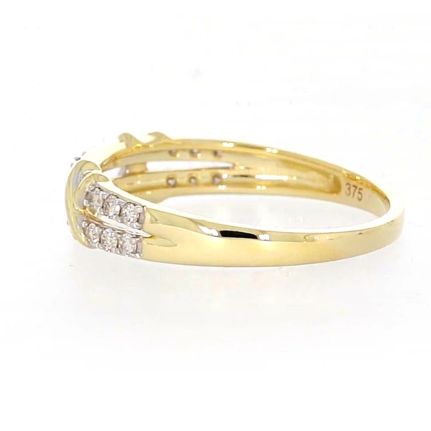 9ct Yellow Gold Round Brilliant Cut with 1/4 CARAT tw of Diamonds Ring - Image 23