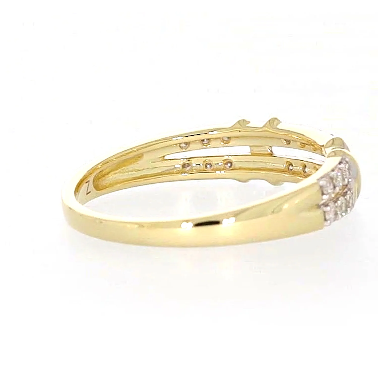 9ct Yellow Gold Round Brilliant Cut with 1/4 CARAT tw of Diamonds Ring - Image 49
