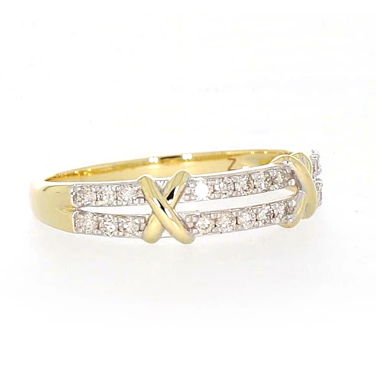 9ct Yellow Gold Round Brilliant Cut with 1/4 CARAT tw of Diamonds Ring - Image 68