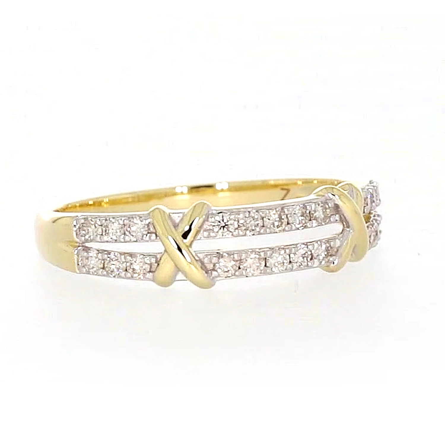 9ct Yellow Gold Round Brilliant Cut with 1/4 CARAT tw of Diamonds Ring - Image 69