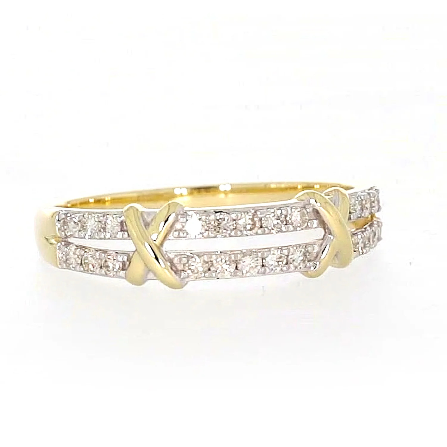 9ct Yellow Gold Round Brilliant Cut with 1/4 CARAT tw of Diamonds Ring - Image 71