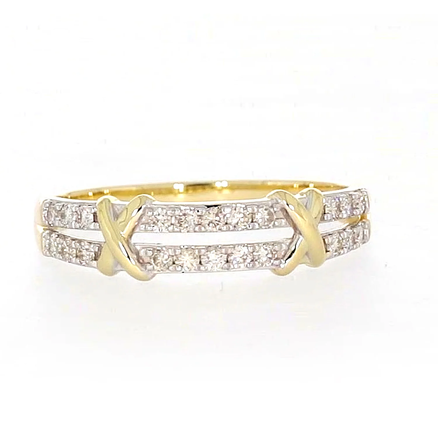 9ct Yellow Gold Round Brilliant Cut with 1/4 CARAT tw of Diamonds Ring - Image 73