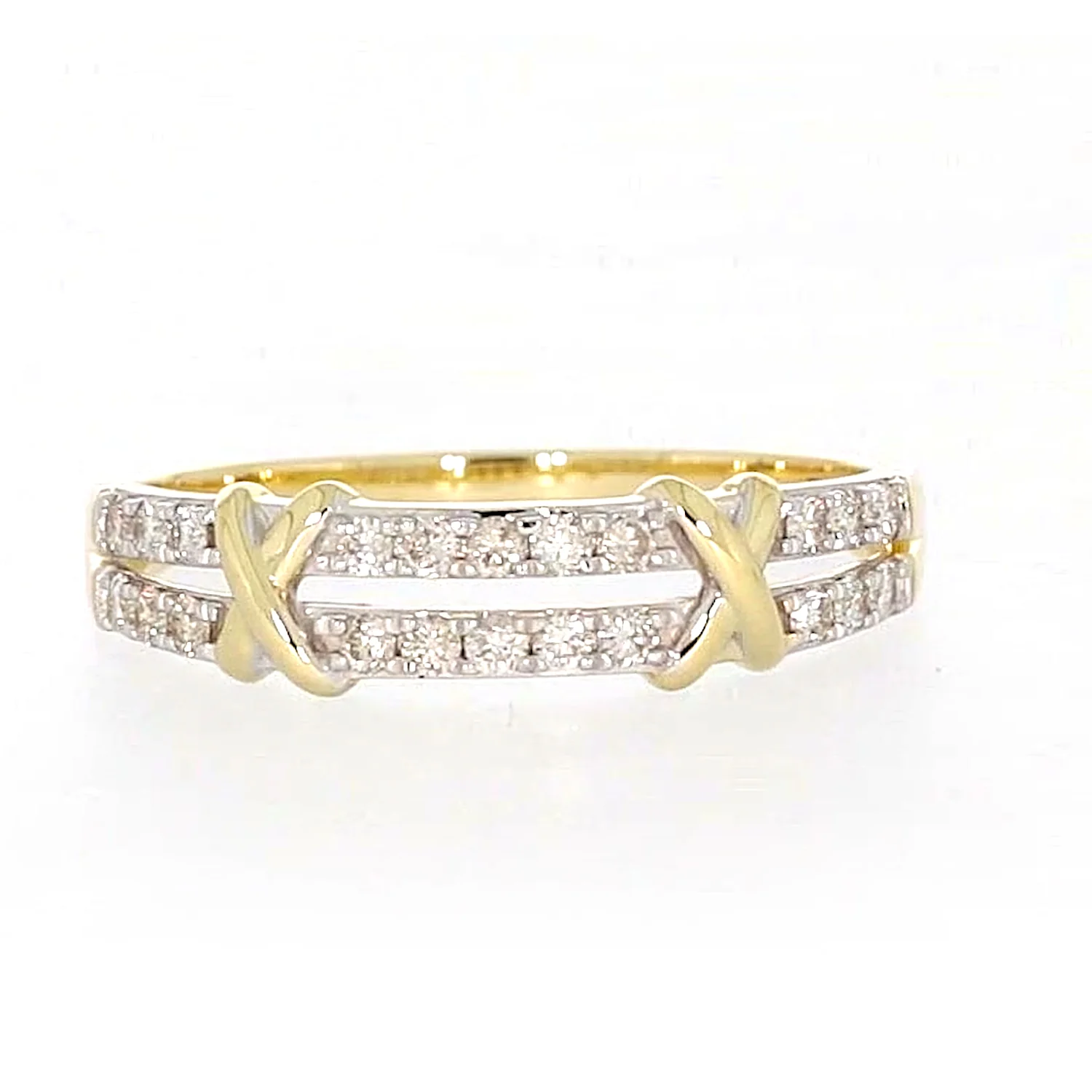 9ct Yellow Gold Round Brilliant Cut with 1/4 CARAT tw of Diamonds Ring - Image 74