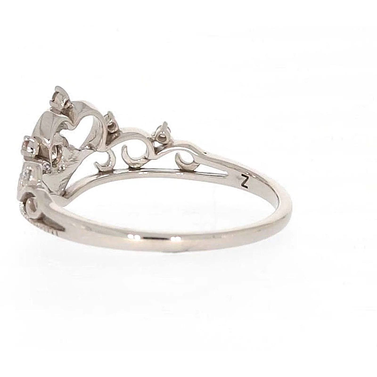 Sterling Silver 0.09 CARAT tw of Diamonds Tiara Ring - Image 28