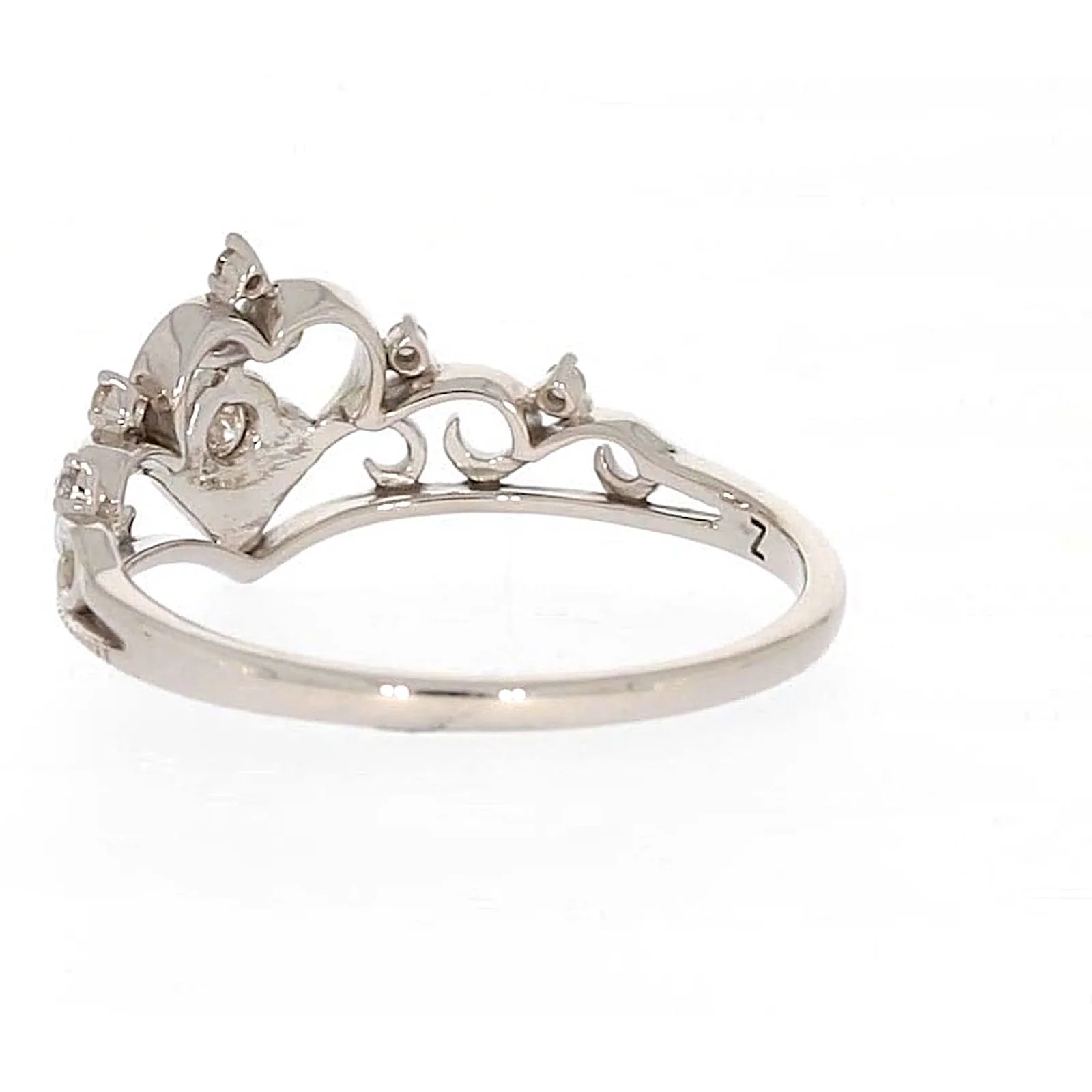 Sterling Silver 0.09 CARAT tw of Diamonds Tiara Ring - Image 31