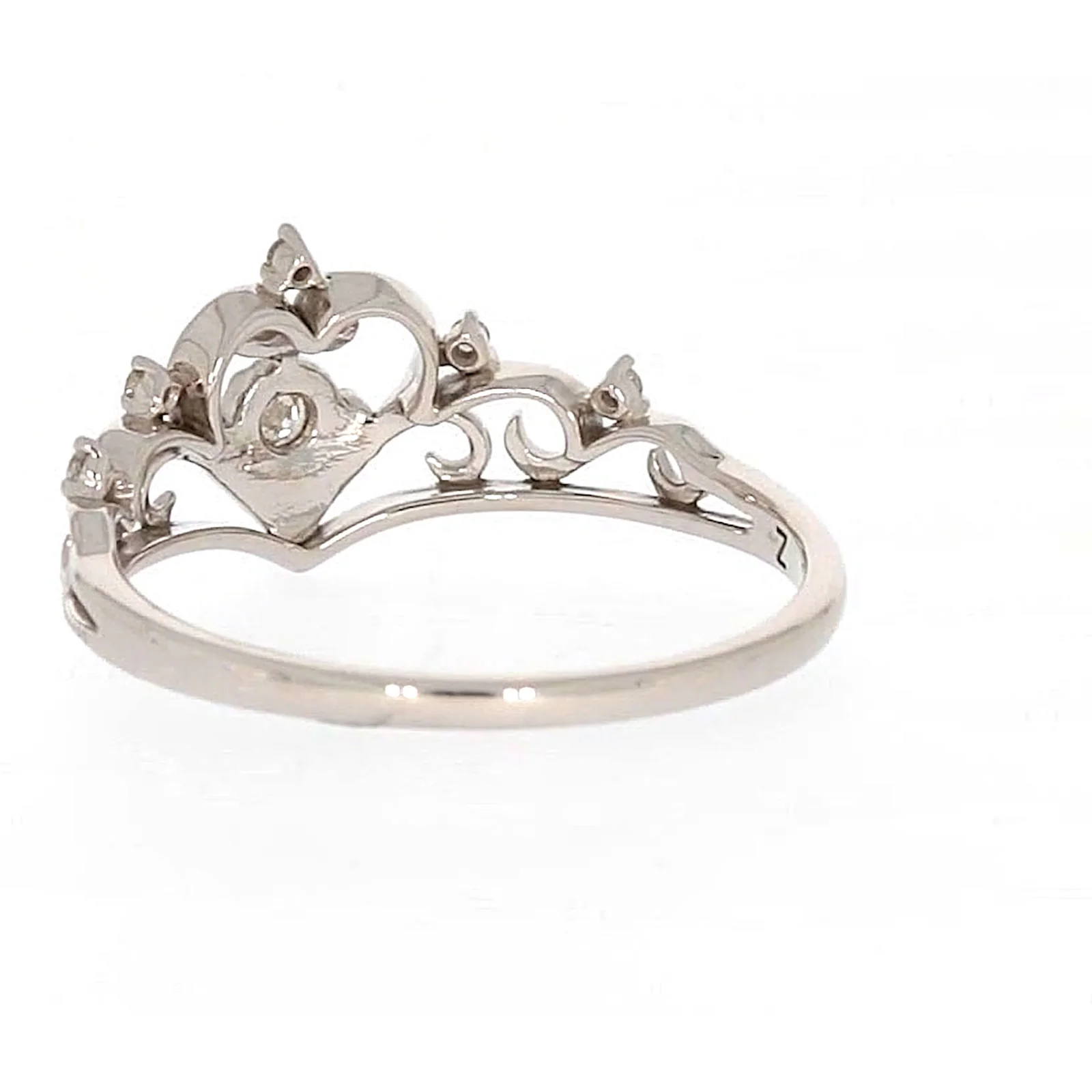 Sterling Silver 0.09 CARAT tw of Diamonds Tiara Ring - Image 33