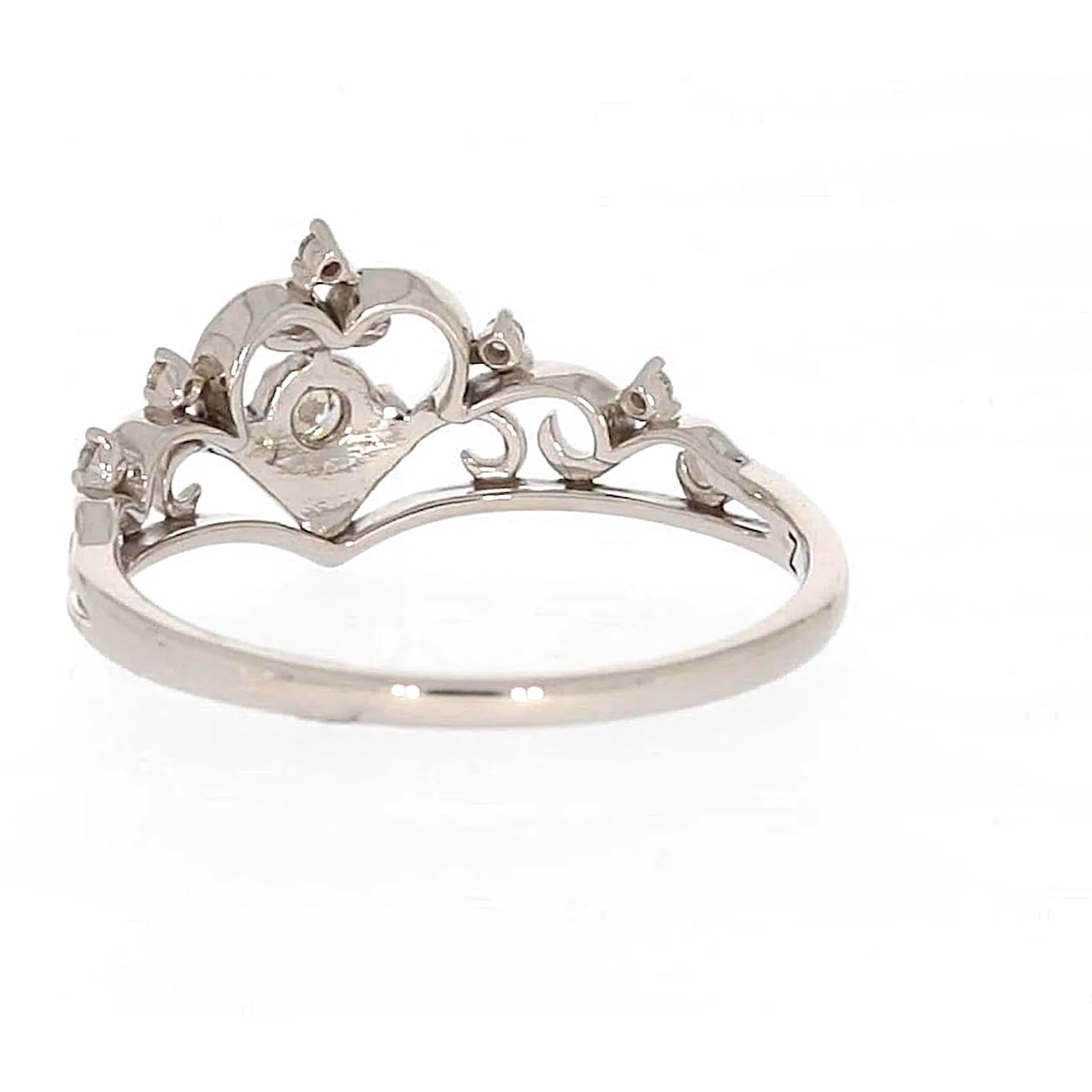 Sterling Silver 0.09 CARAT tw of Diamonds Tiara Ring - Image 34