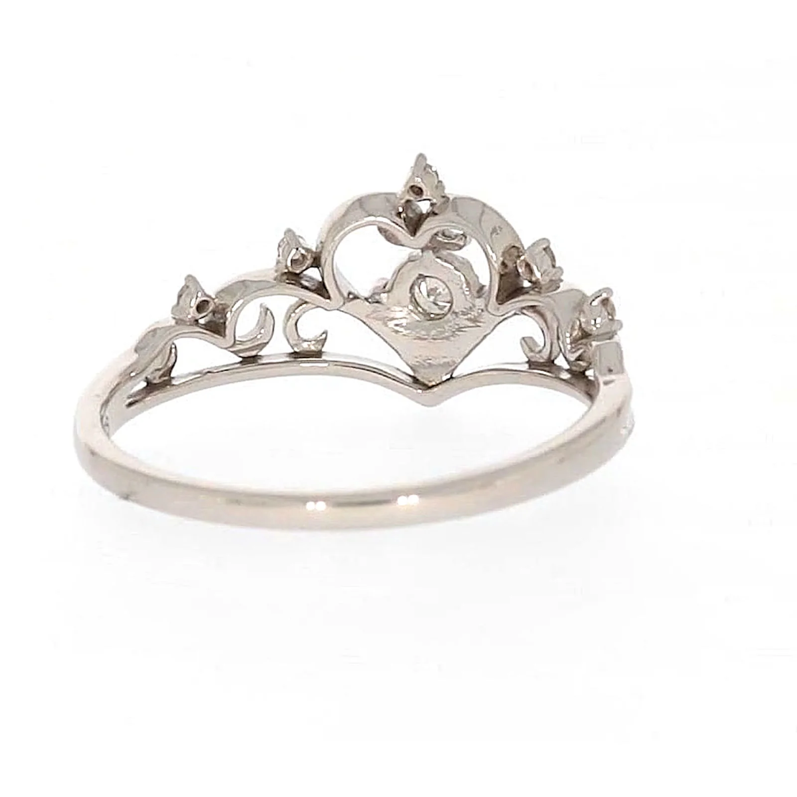 Sterling Silver 0.09 CARAT tw of Diamonds Tiara Ring - Image 42