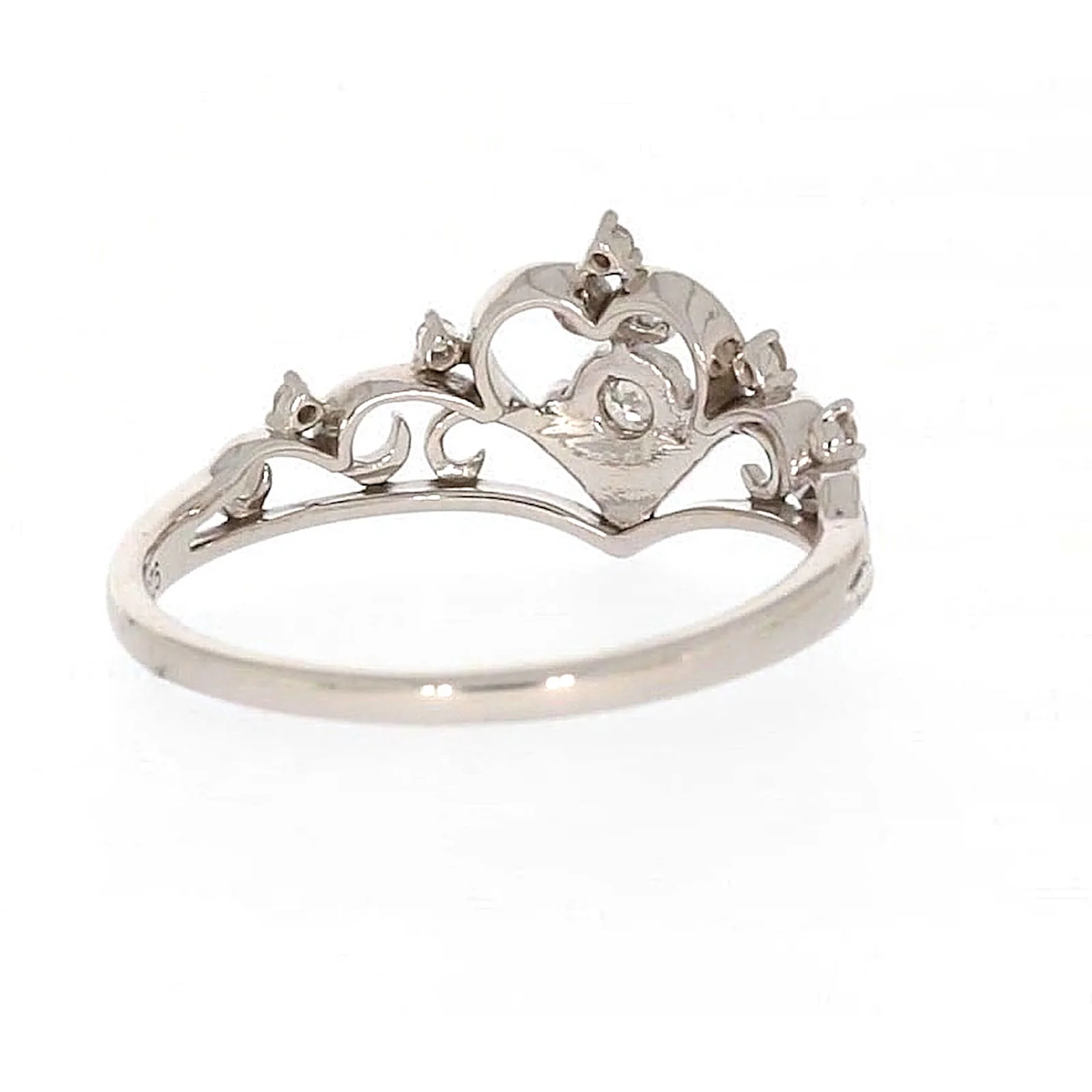 Sterling Silver 0.09 CARAT tw of Diamonds Tiara Ring - Image 43